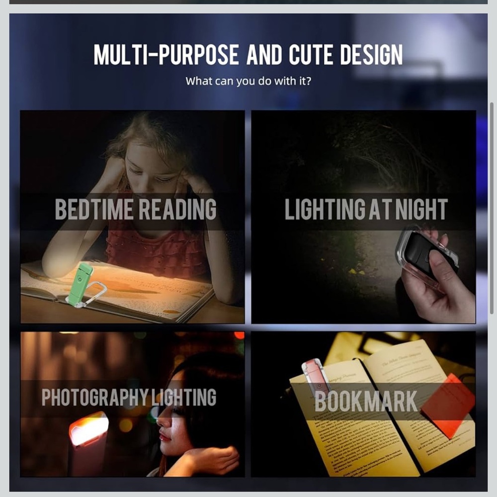 Portable Reading Book Light - Picture 3 of 7